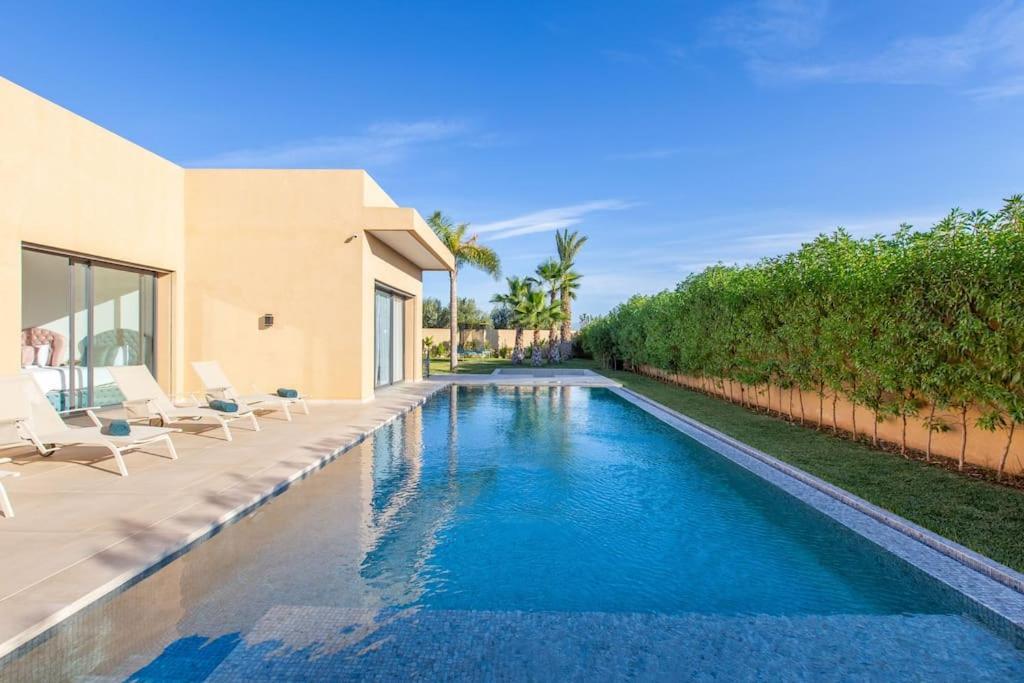 Villa Hawai, Ss Vis A Vis Avec Espace De Sport , Piscine Chauffee マラケシュ エクステリア 写真